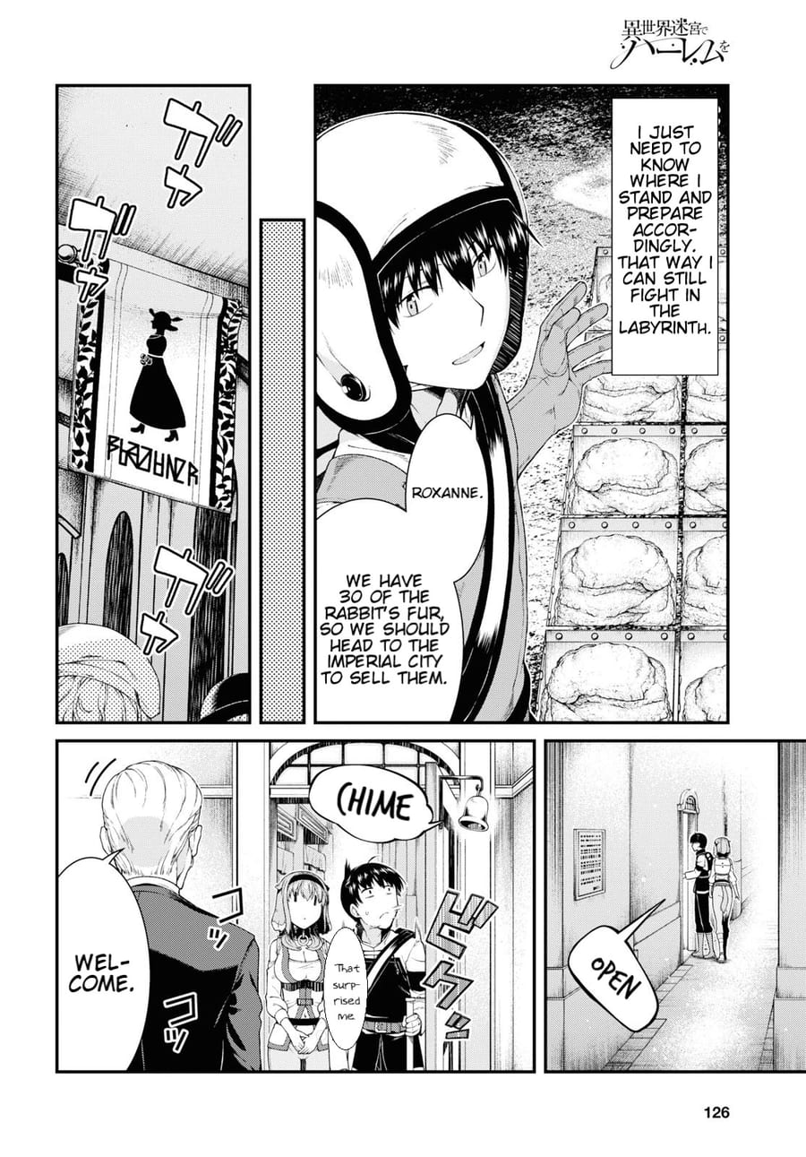 Isekai Meikyuu de Harem wo (Uncensored), chapter 35, page 12 of 24