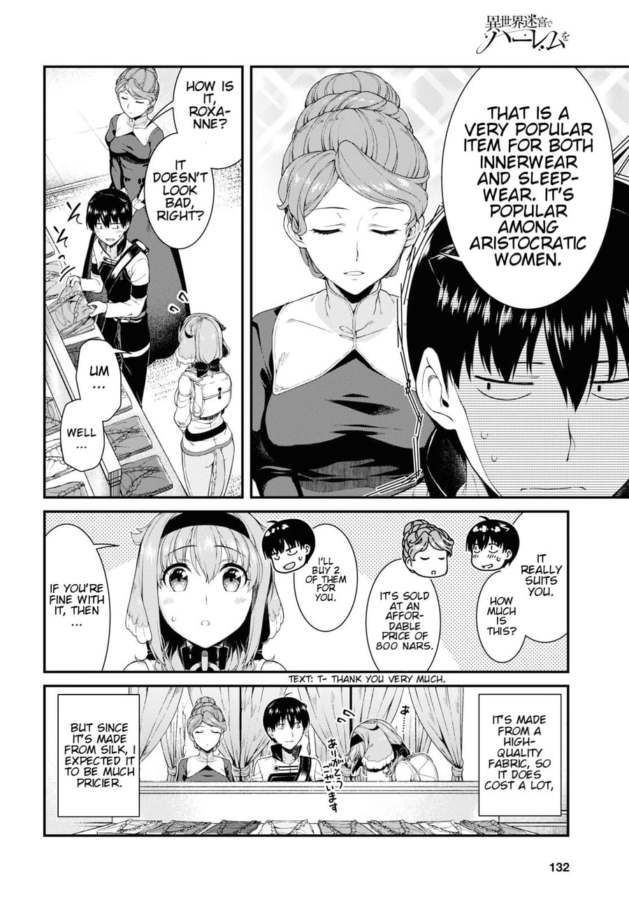 Isekai Meikyuu de Harem wo (Uncensored), chapter 35, page 18 of 24
