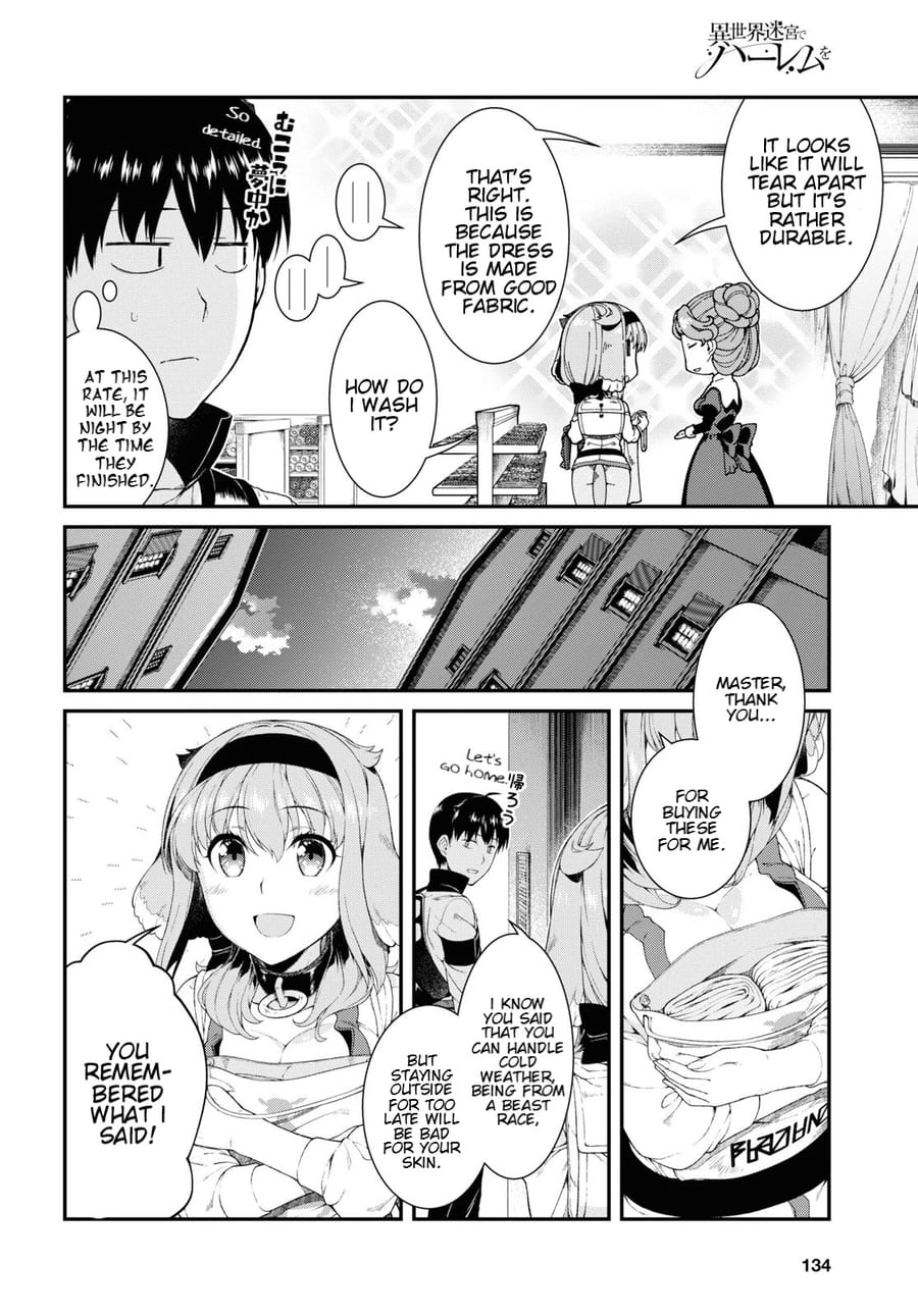 Isekai Meikyuu de Harem wo (Uncensored), chapter 35, page 20 of 24