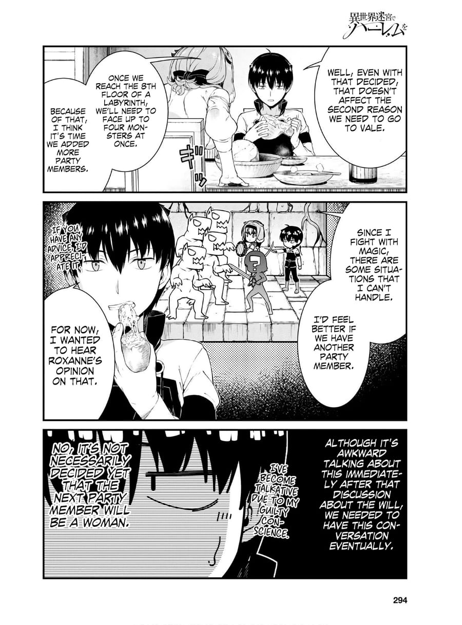 Isekai Meikyuu de Harem wo (Uncensored), chapter 37, page 13 of 29