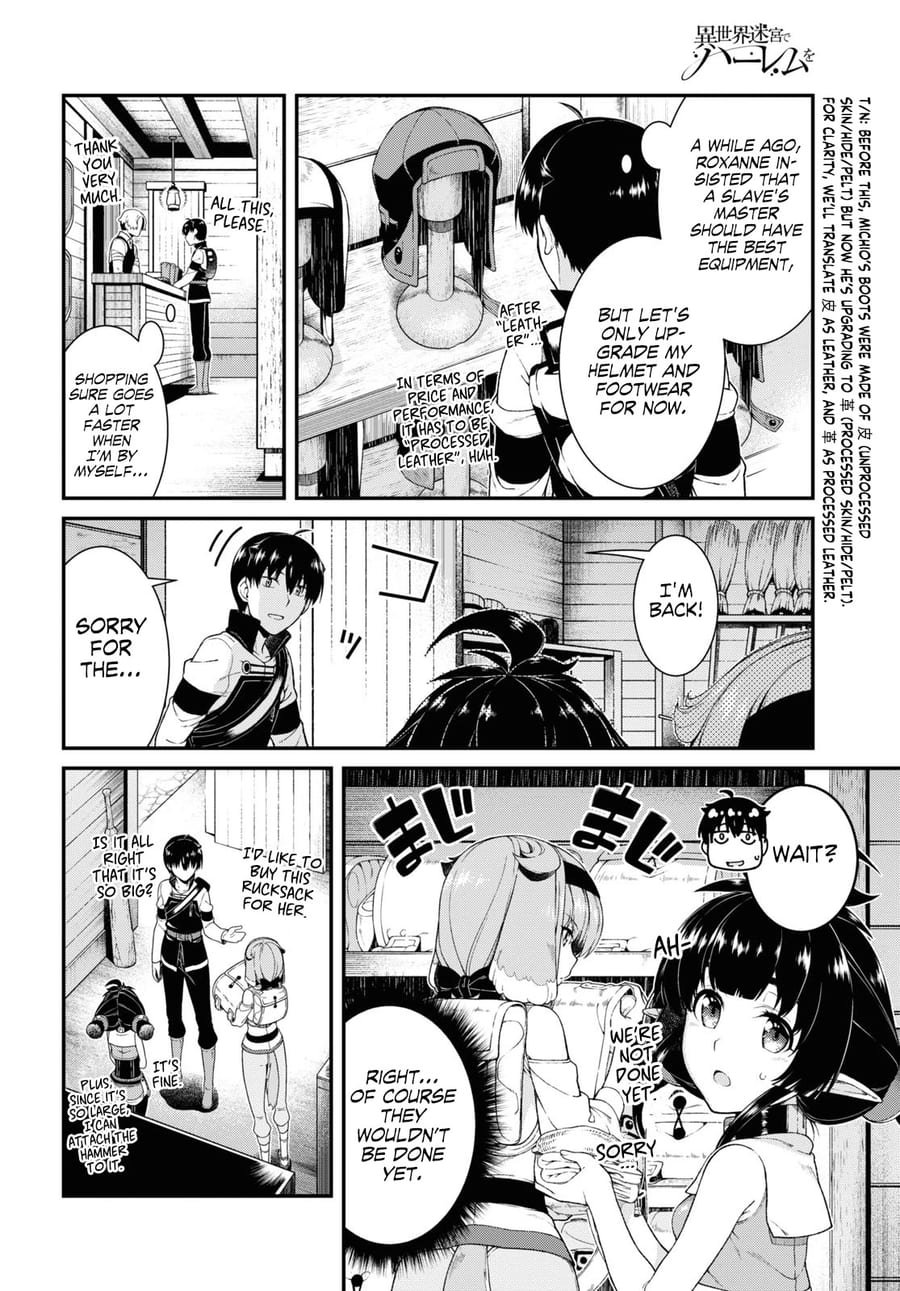 Isekai Meikyuu de Harem wo (Uncensored), chapter 39, page 7 of 10