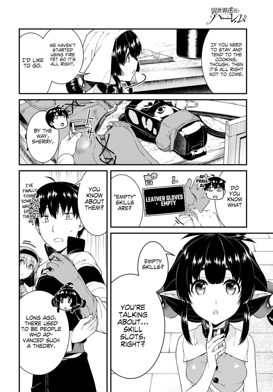 Isekai Meikyuu de Harem wo (Uncensored), chapter 40, page 6 of 18