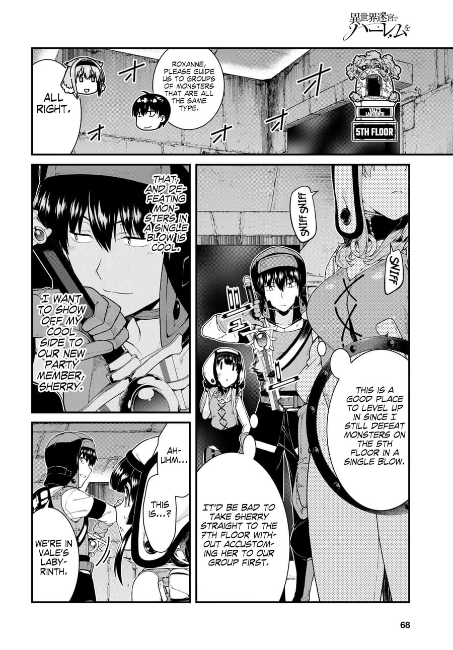 Isekai Meikyuu de Harem wo (Uncensored), chapter 40, page 14 of 18