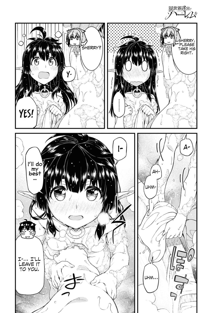 Isekai Meikyuu de Harem wo (Uncensored), chapter 42, page 17 of 19