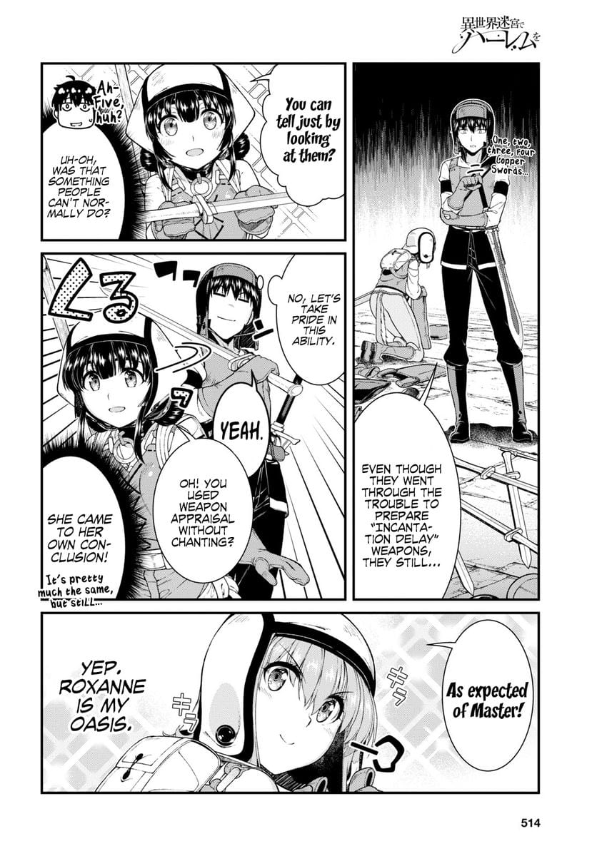 Isekai Meikyuu de Harem wo (Uncensored), chapter 49, page 8 of 14