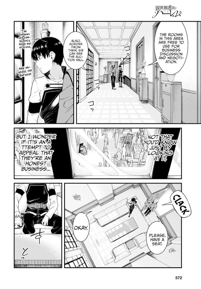 Isekai Meikyuu de Harem wo (Uncensored), chapter 52, page 7 of 15