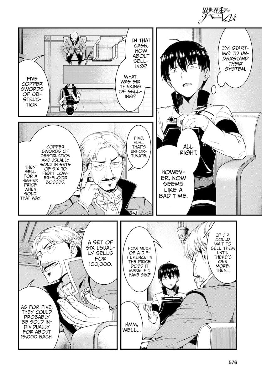 Isekai Meikyuu de Harem wo (Uncensored), chapter 52, page 11 of 15