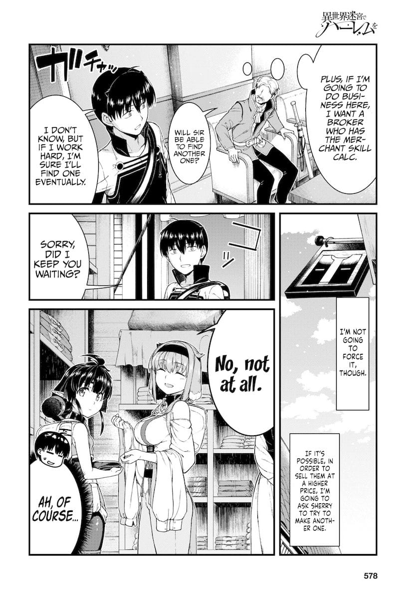 Isekai Meikyuu de Harem wo (Uncensored), chapter 52, page 13 of 15