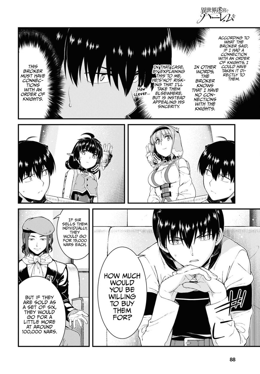 Isekai Meikyuu de Harem wo (Uncensored), chapter 57, page 13 of 31