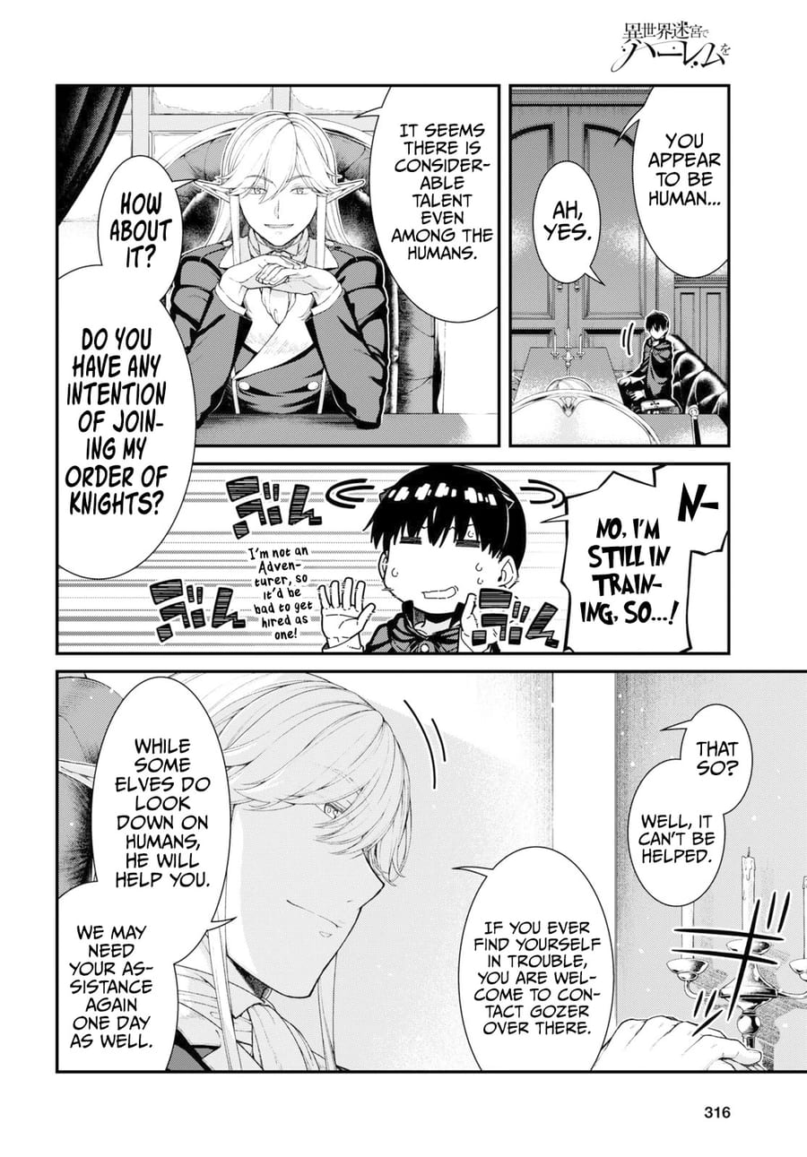 Isekai Meikyuu de Harem wo (Uncensored), chapter 64, page 7 of 13