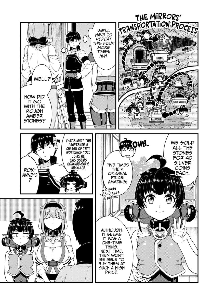 Isekai Meikyuu de Harem wo (Uncensored), chapter 83, page 12 of 15