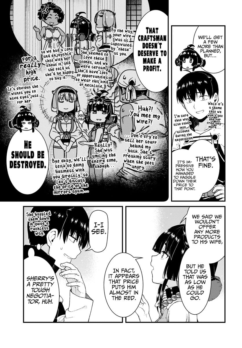 Isekai Meikyuu de Harem wo (Uncensored), chapter 83, page 14 of 15