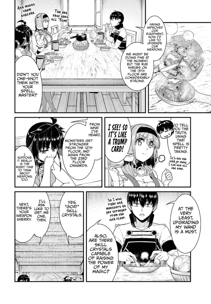 Isekai Meikyuu de Harem wo (Uncensored), chapter 91, page 6 of 10