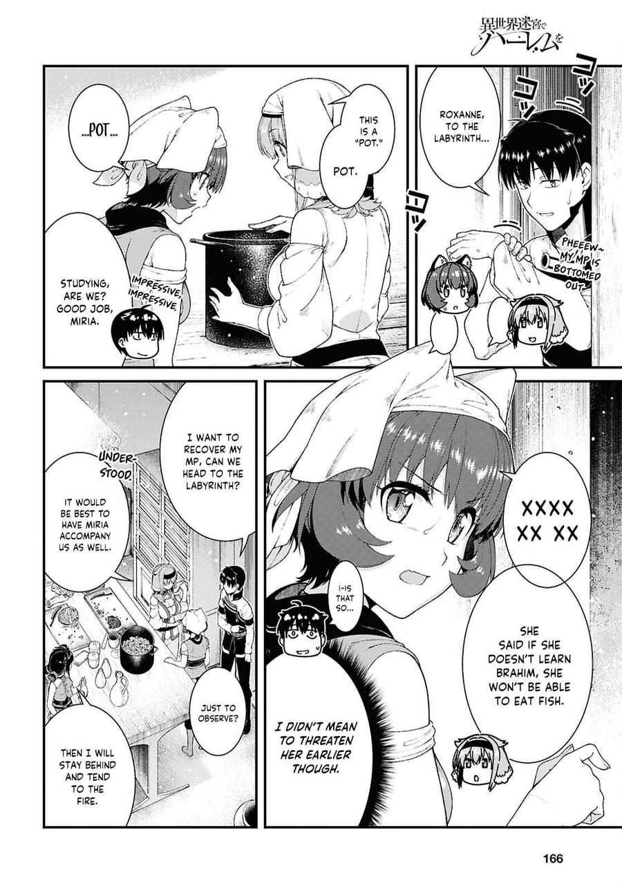 Isekai Meikyuu de Harem wo (Uncensored), chapter 105, page 8 of 16