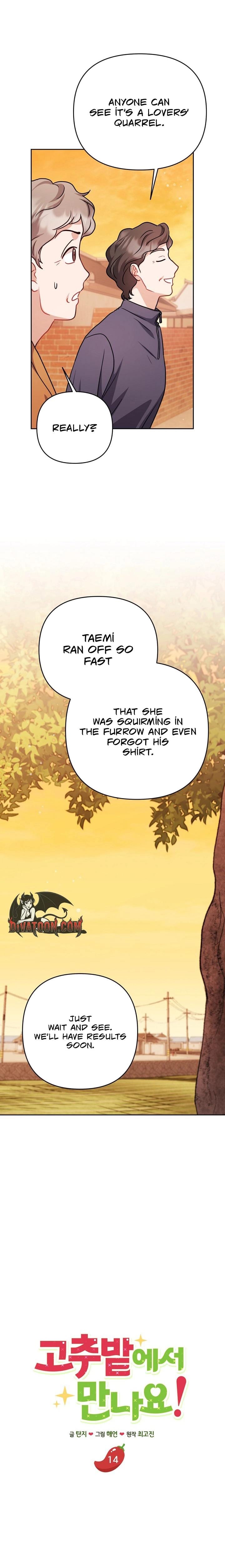Let's Meet in the Chili Pepper Field! (Uncensored), chapter 14, page 13 of 23