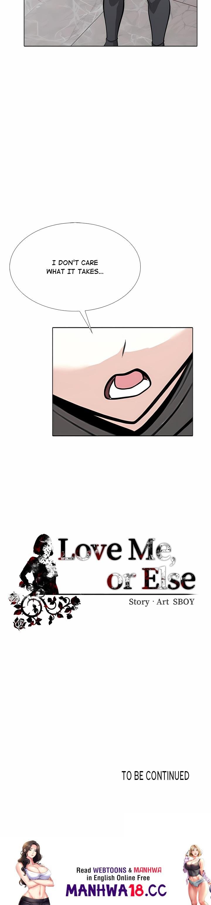 Love Me, or Else (Uncensored), chapter 25, page 22 of 22