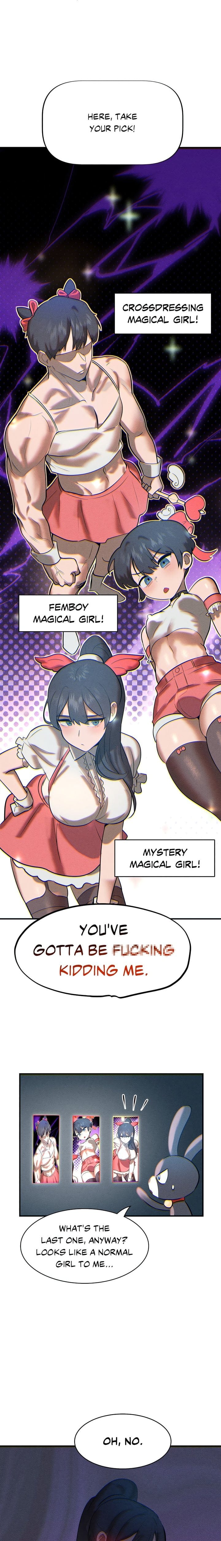 Magic Girl Service (Uncensored), chapter 2, page 8 of 25