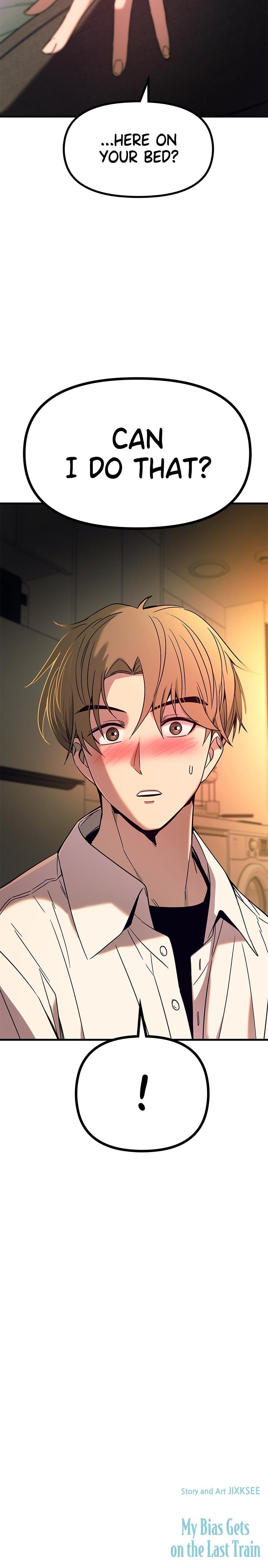 My Bias Gets on the Last Train (Uncensored), chapter 5, page 36 of 36