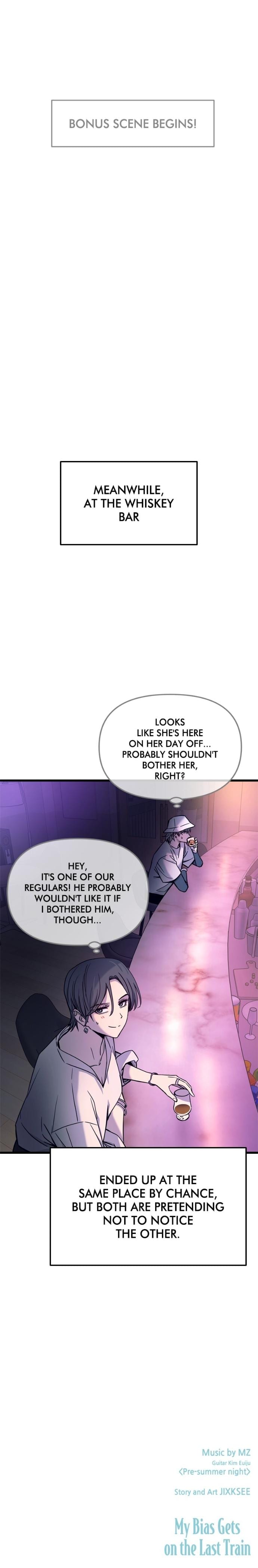 My Bias Gets on the Last Train (Uncensored), chapter 31, page 38 of 38