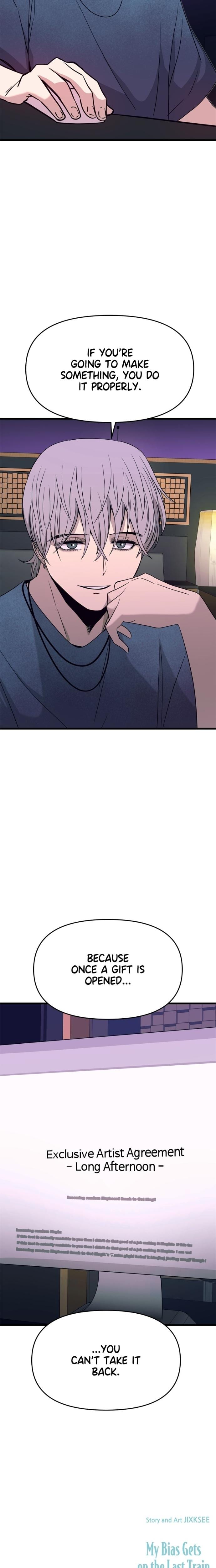 My Bias Gets on the Last Train (Uncensored), chapter 56, page 44 of 45