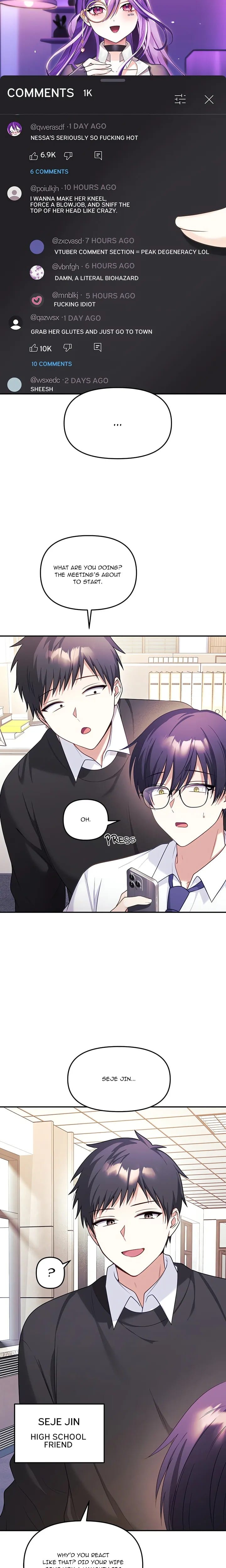 My Wife is a VTuber (Uncensored), chapter 8, page 25 of 28