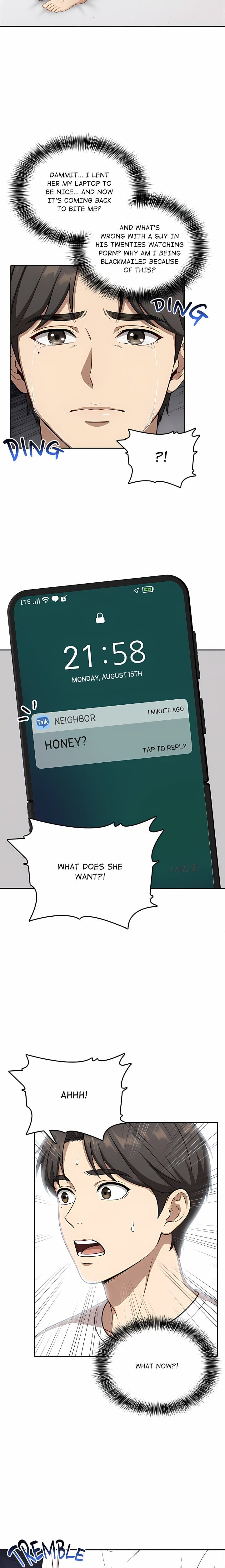 Next-Door Blackmail (Uncensored), chapter 3, page 13 of 17