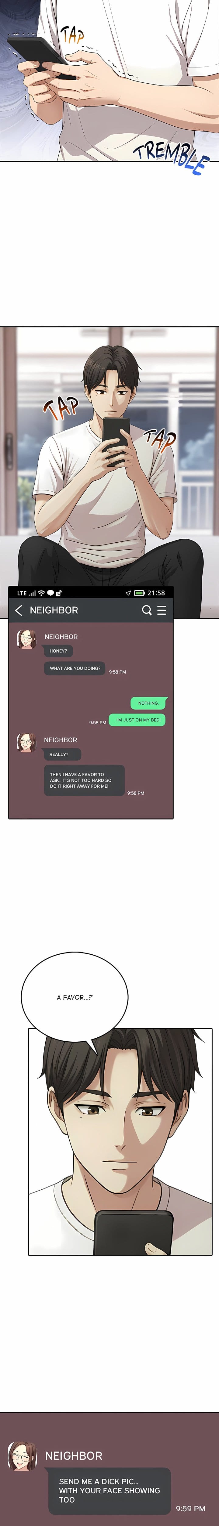 Next-Door Blackmail (Uncensored), chapter 3, page 14 of 17
