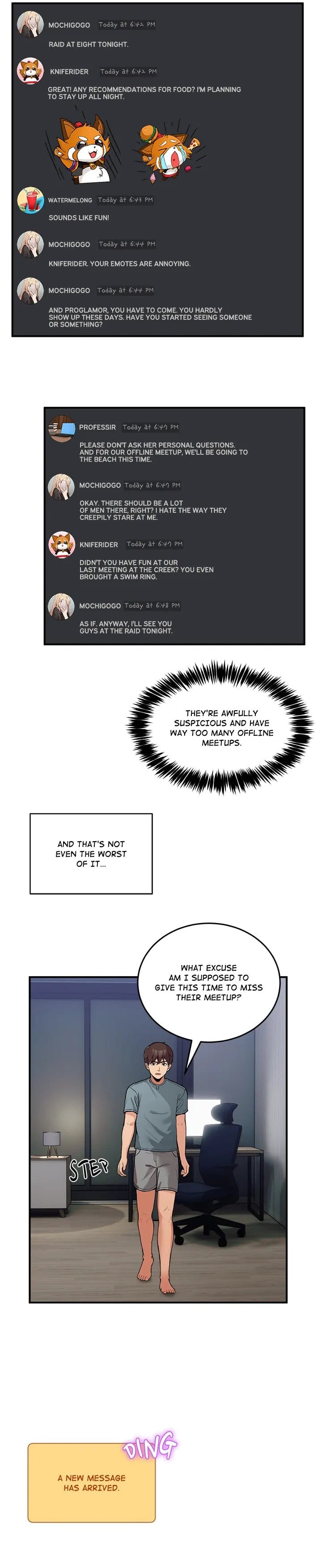 No Men Allowed (Uncensored), chapter 1, page 34 of 204