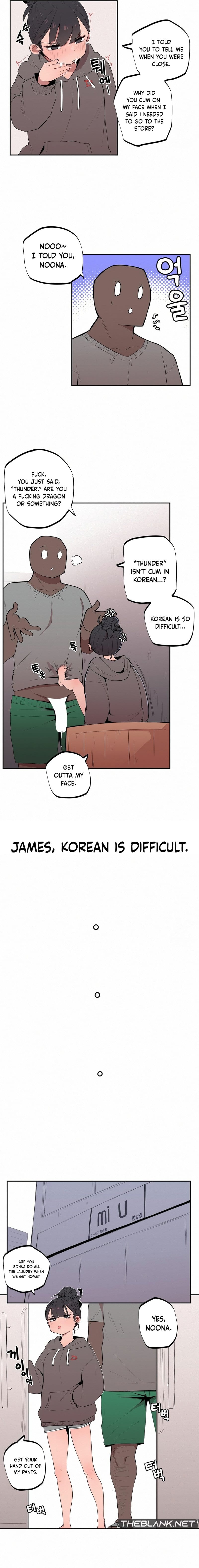 Noona and her BIG little Bro (Uncensored), chapter 3, page 5 of 9