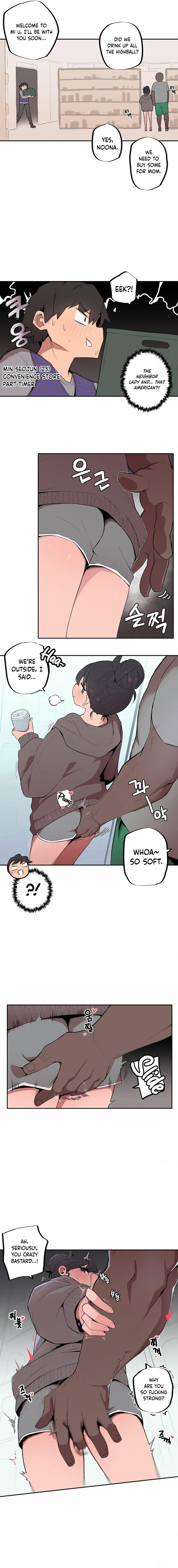Noona and her BIG little Bro (Uncensored), chapter 3, page 6 of 9