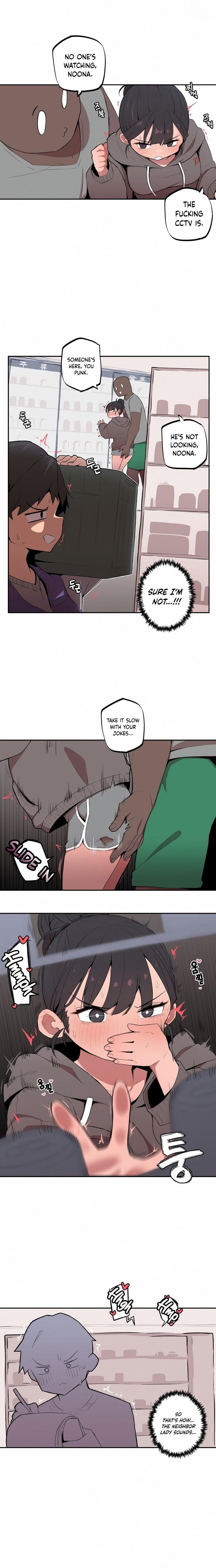 Noona and her BIG little Bro (Uncensored), chapter 3, page 7 of 9