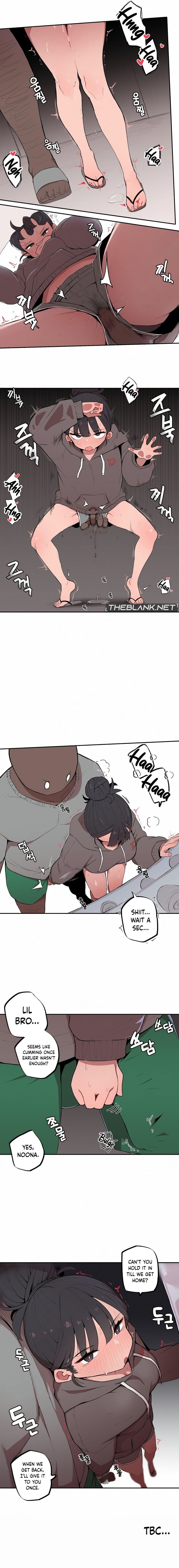 Noona and her BIG little Bro (Uncensored), chapter 3, page 8 of 9