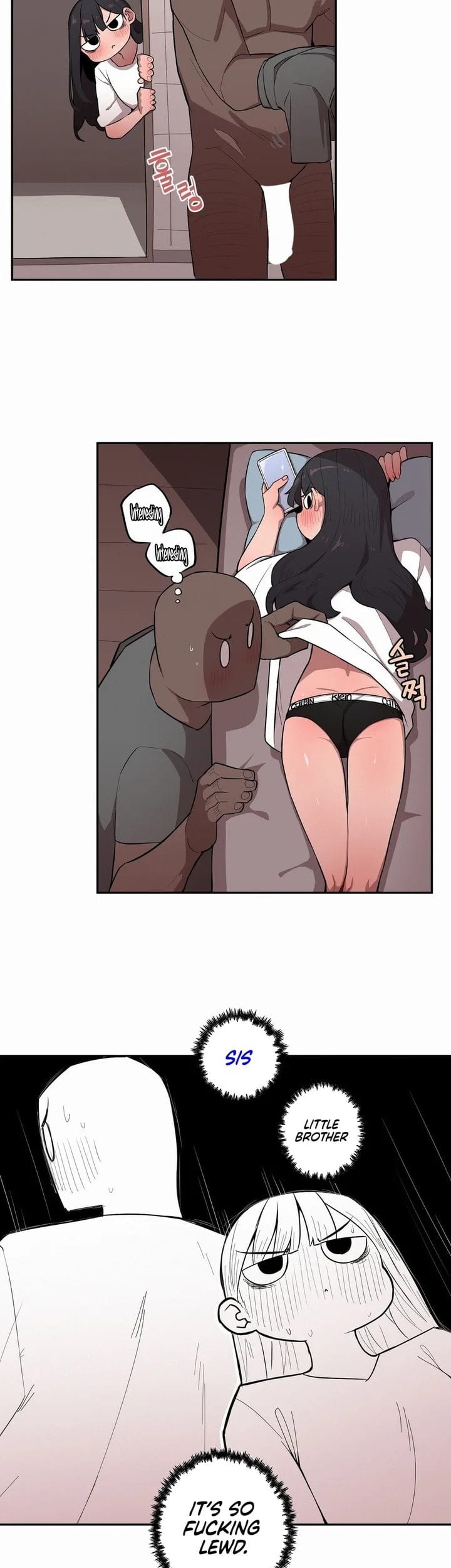 Noona and her BIG little Bro (Uncensored), chapter 32, page 5 of 18