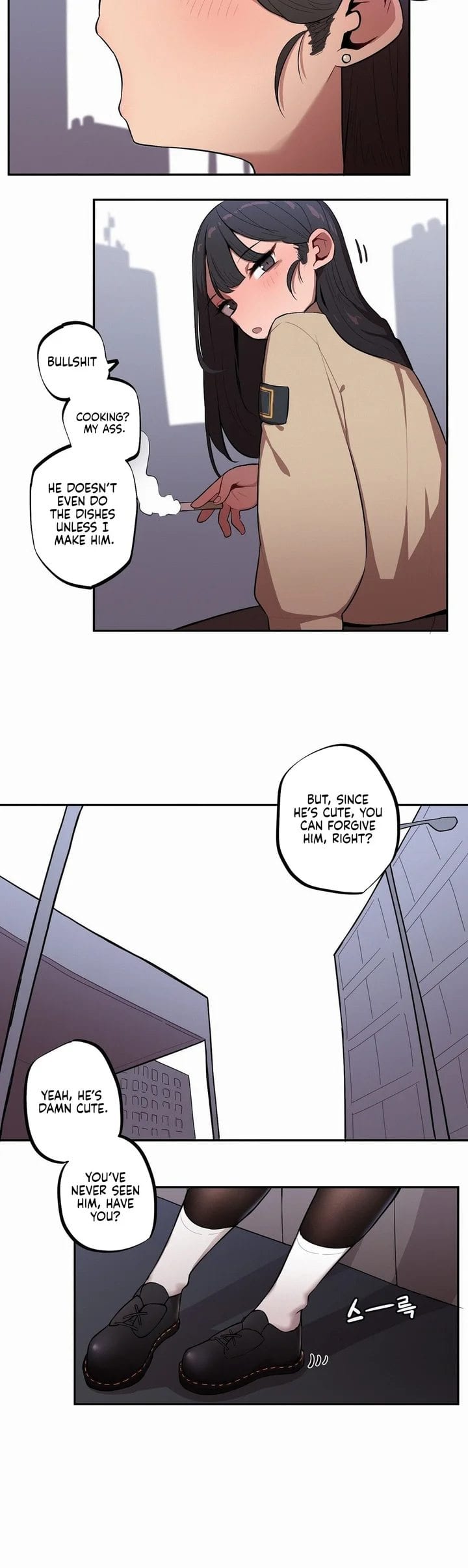 Noona and her BIG little Bro (Uncensored), chapter 32, page 16 of 18