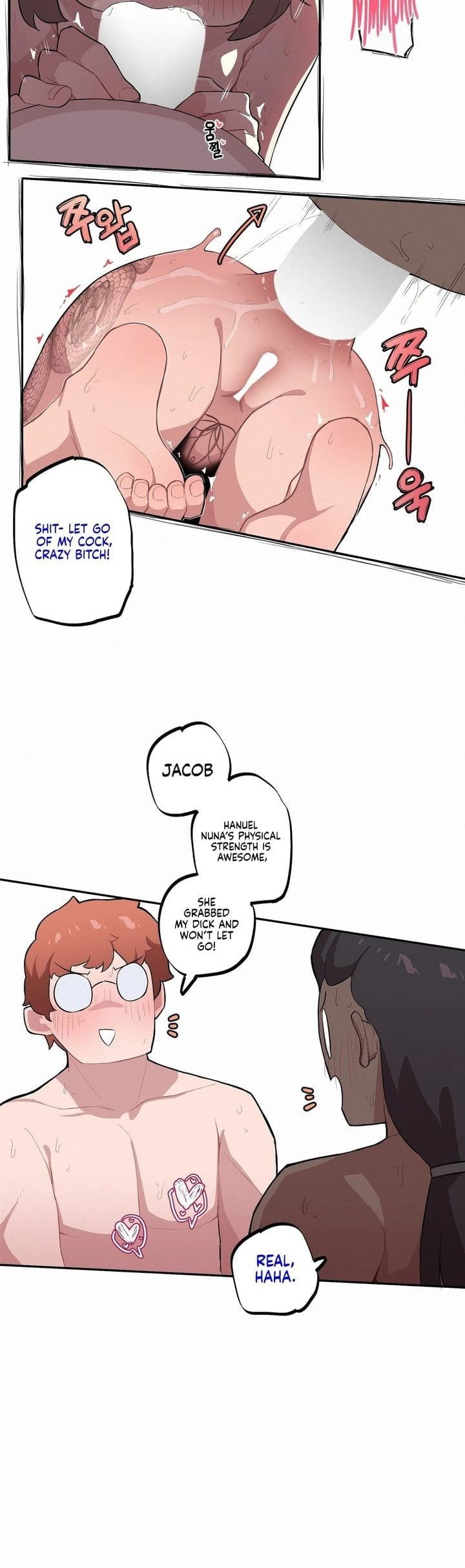 Noona and her BIG little Bro (Uncensored), chapter 35, page 11 of 20