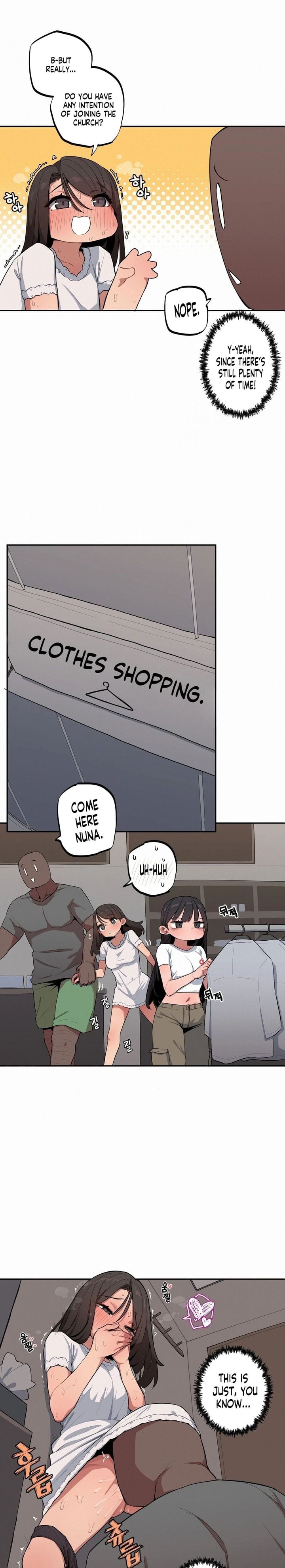 Noona and her BIG little Bro (Uncensored), chapter 40, page 5 of 11