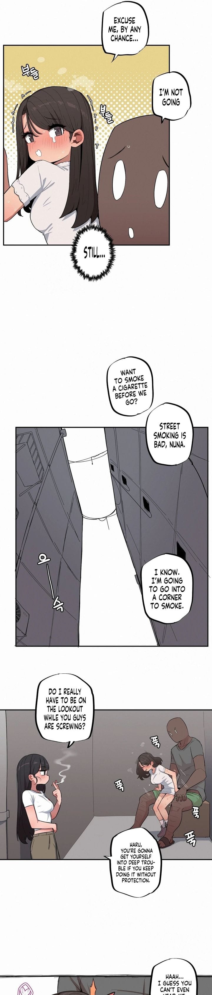 Noona and her BIG little Bro (Uncensored), chapter 40, page 7 of 11