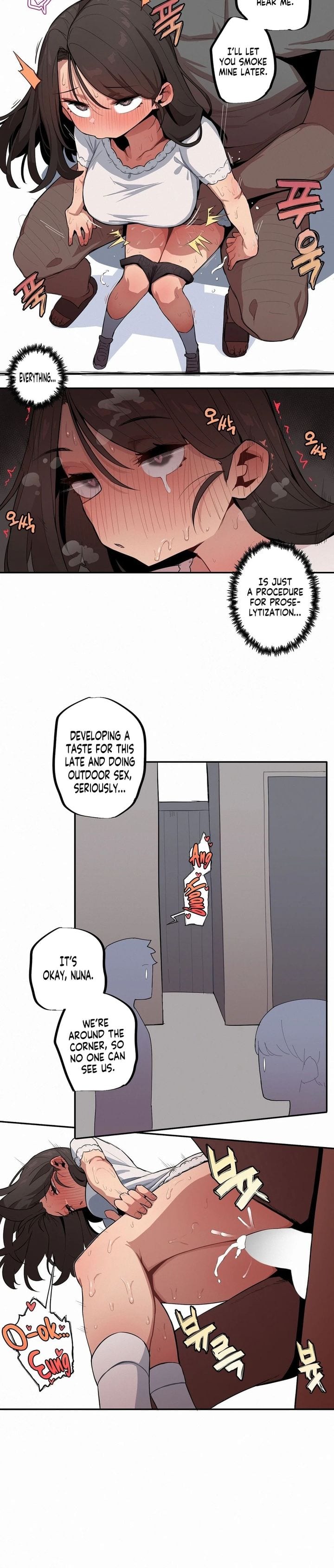 Noona and her BIG little Bro (Uncensored), chapter 40, page 8 of 11