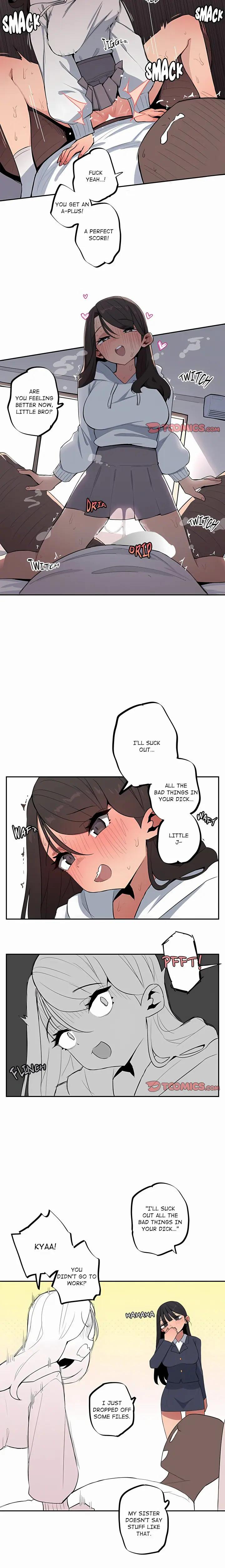 Noona and her BIG little Bro (Uncensored), chapter 42, page 7 of 8
