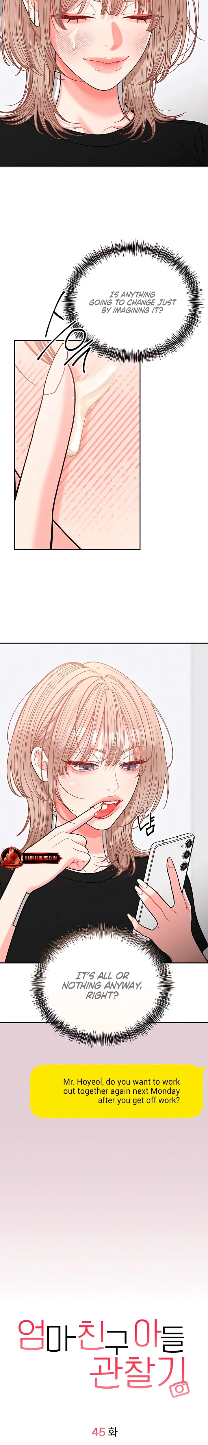 Observing My Mother's Friend's Son (Uncensored), chapter 45, page 7 of 23