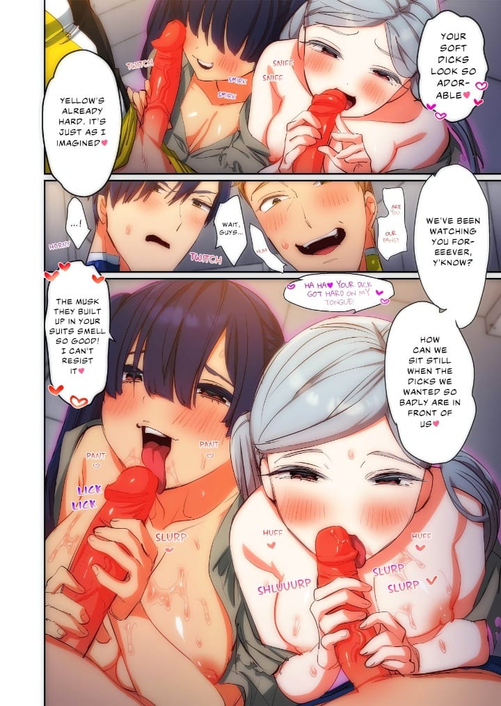 Pitiful Ranger Pink: I’m Such a Disgrace, but It Feels So Good! (Uncensored), chapter 11, page 8 of 8