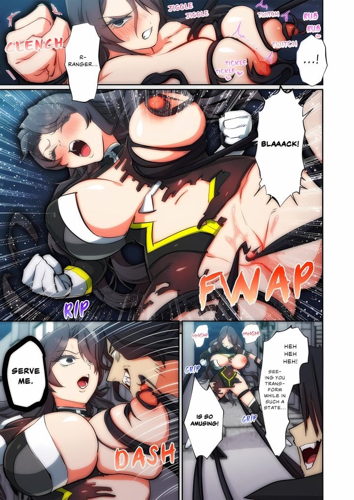 Pitiful Ranger Pink: I’m Such a Disgrace, but It Feels So Good! (Uncensored), chapter 19, page 7 of 24