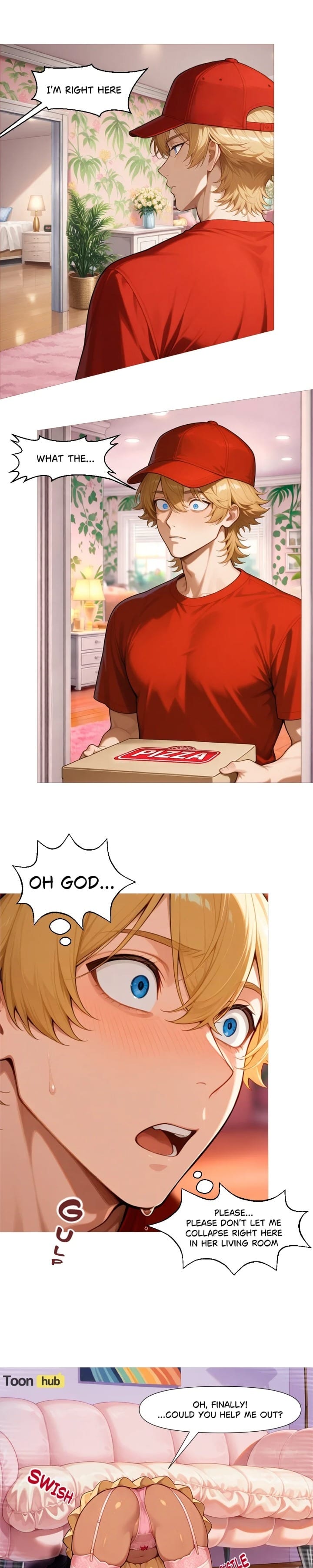 Pizza Boy vs MILFs (Uncensored), chapter 1, page 7 of 10