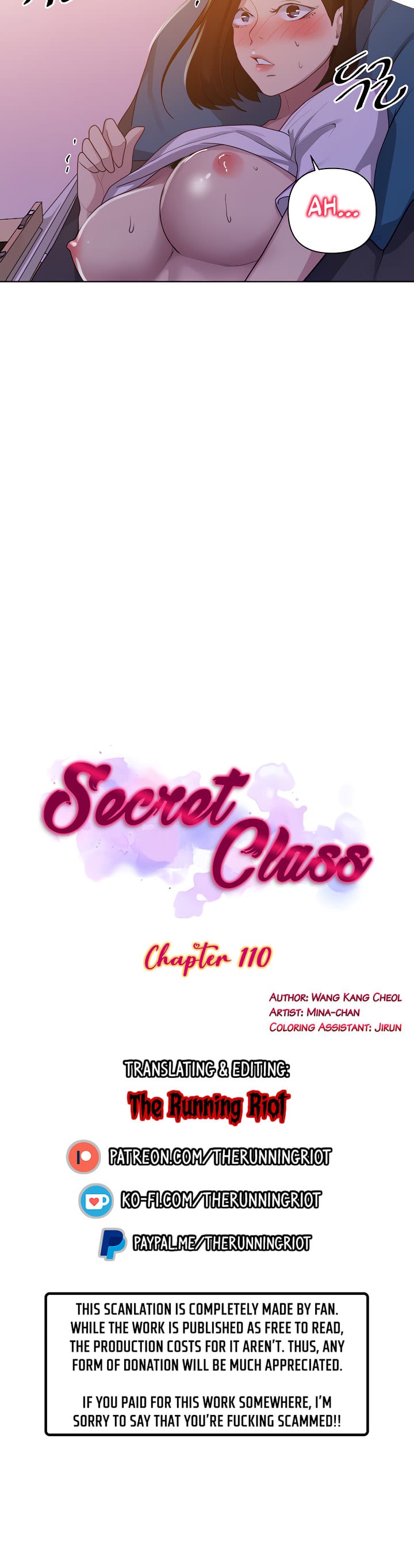 Secret Class (Uncensored), chapter 110, page 5 of 30