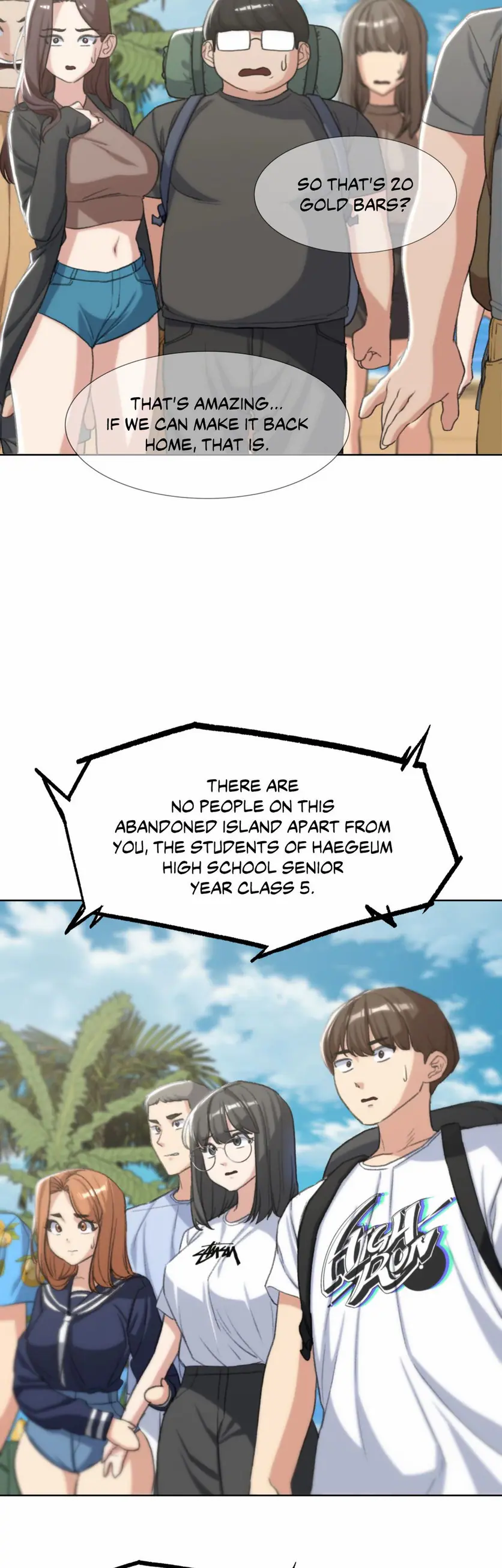 Seniors of Class 5 (Uncensored), chapter 27, page 57 of 60