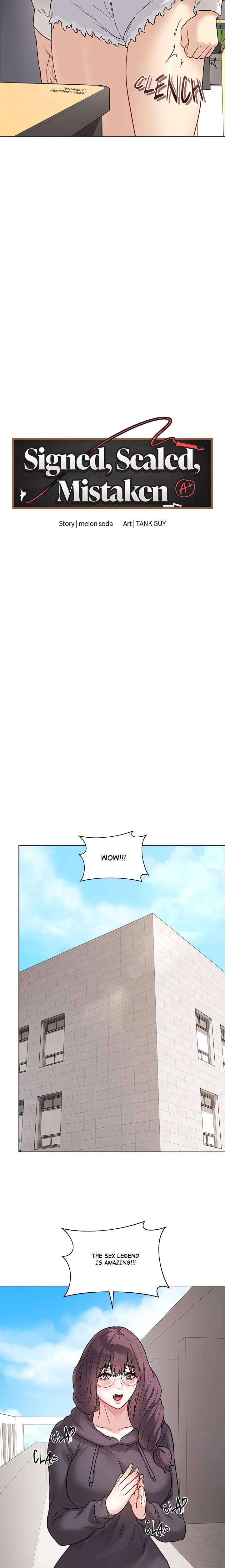 Signed, Sealed, Mistaken (Uncensored), chapter 22, page 6 of 28
