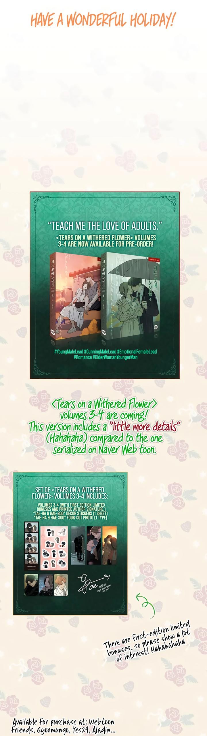 Tears on a Withered Flowers (Uncensored), chapter 72, page 25 of 25