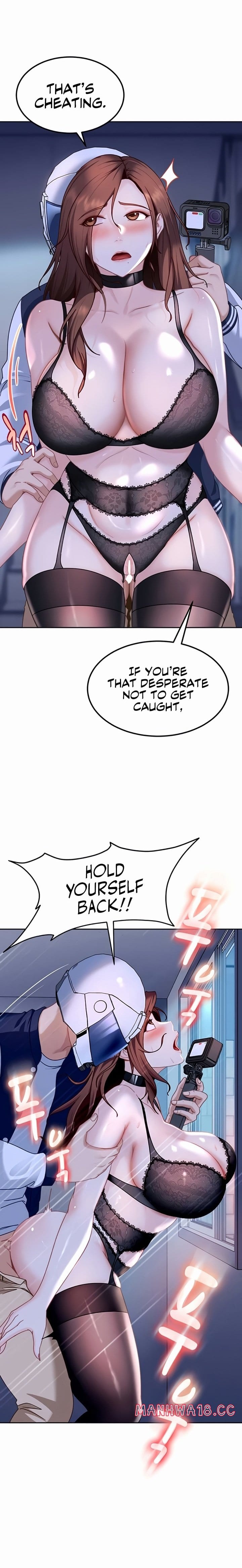 The Female Delinquent Set Her Eyes On Me (Uncensored), chapter 25, page 24 of 26