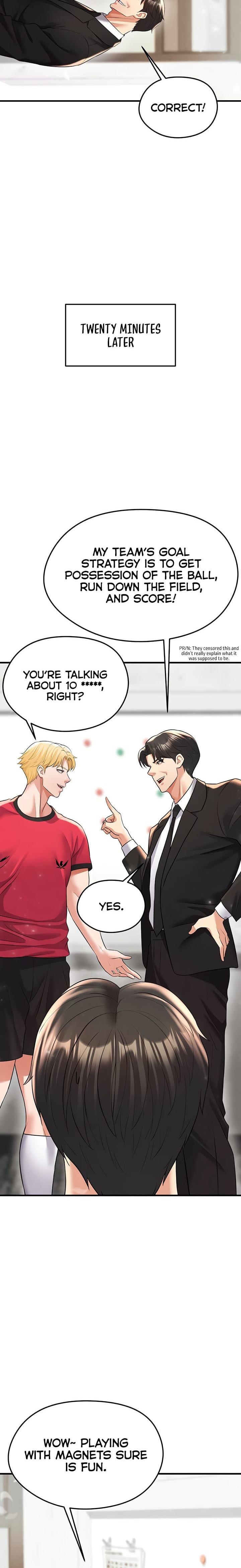 The Hottie’s Good at Football (Uncensored), chapter 28, page 18 of 33