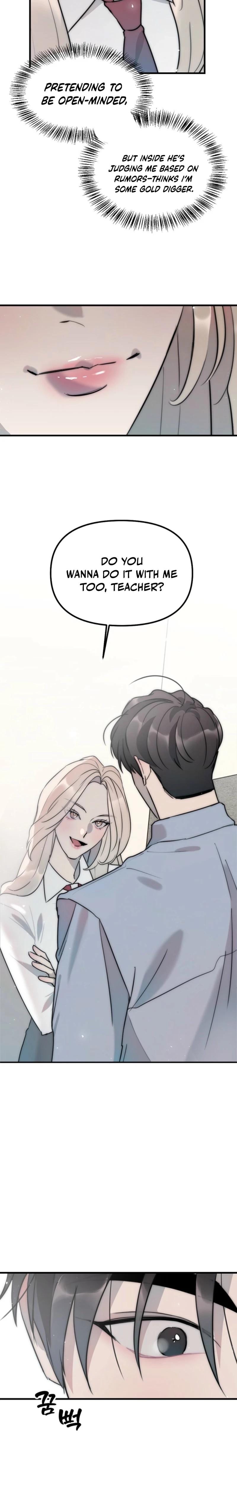 Trapped with My Teacher (Uncensored), chapter 5, page 10 of 20